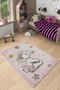 Conceptum Alfombra de Pasillo Multicolor 100 x 200 cm